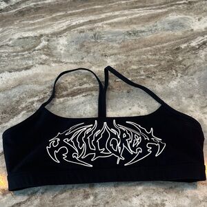 Kill Crew Black Sports Bra